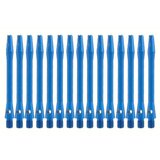 Bull's Medium Aluminium shafts blauw - 5 pack