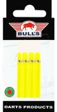 Bull's Medium Nylon Ring shafts geel - 5 pack