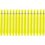 Bull's Medium Nylon Ring shafts geel - 5 pack
