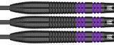 Target Vapor8 Black Purple 80% steeltip dartpijlen