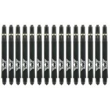 Bull's Nylon Ring shafts medium zwart - 5 pack