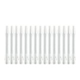 Bull's Short Aluminium shafts zilver - 5 pack