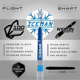 Red Dragon Gerwyn Price Brass steeltip dartpijlen - 20 gram
