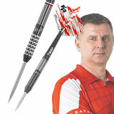 Bull's Germany Krzysztof Ratajski G2 Black Edition 90% steeltip dartpijlen