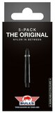 Bull's In Between Nylon Ring shafts zwart - 5 pack