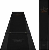 Bull's Dirk van Duijvenbode Carpet Oche zwart dartmat - 300 x 85 cm