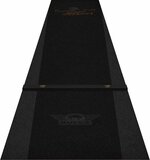 Bull's Dirk van Duijvenbode Carpet Oche zwart dartmat - 300 x 85 cm