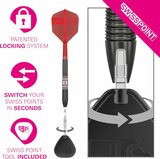 Target Gabriel Clemens 95K 95% Swiss Point steeltip dartpijlen