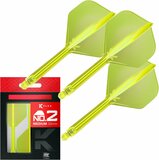Target Target K-Flex Flight System No.2 Medium Neon geel