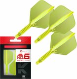 Target Target K-Flex Flight System No.6 Short Neon geel