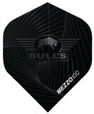 Bull's Mezzo 100 zwart No.2 flights - 5-pack