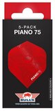 Bull's Piano 75 rood No.2 flights - 5-pack