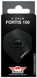 Bull's Fortis 150 zwart No.2 flights - 5-pack