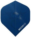 Bull's Mezzo 100 blauw No.2 flights - 5-pack