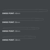 Target Swiss Points Smooth zilver - 30 mm