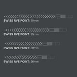 Target Swiss Points RVE zilver - 35 mm
