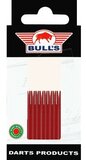 Bull's Short Aluminium shafts rood - 5 pack