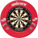 Unicorn Striker sisal dartset met surround Unicorn Striker sisal dartset met surround