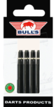 Bull's Medium Nylon Ring shafts zwart - 5 pack Bull's Medium Nylon Ring shafts zwart - 5 pack