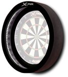 XQ-Max dartbordverlichting met surround zwart XQ-Max dartbordverlichting met surround zwart