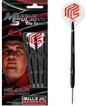 Bull's Germany Mensur Suljovic Black Edition 90% tungsten steeltip dartpijlen Bull's Germany Mensur Suljovic Black Edition 90% tungsten steeltip dartpijlen