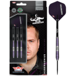 Bull's Dirk van Duijvenbode Aubergenius 80% steeltip dartpijlen Bull's Dirk van Duijvenbode Aubergenius 80% steeltip dartpijlen