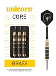 Unicorn Core Plus Brass steeltip dartpijlen Unicorn Core Plus Brass steeltip dartpijlen