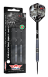Bull's Tungsten Phantom Grip 80% steeltip dartpijlen Bull's Tungsten Phantom Grip 80% steeltip dartpijlen