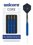 Unicorn Core Plus Rubberised steeltip dartpijlen Unicorn Core Plus Rubberised steeltip dartpijlen