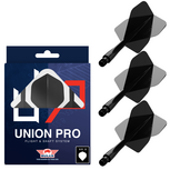 Bull's Union Pro Flight System No.6 Short zwart Bull's Union Pro Flight System No.6 Short zwart