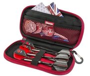Harrows Zipper wallet zwart/rood Harrows Zipper wallet zwart/rood