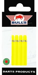 Bull's Medium Nylon Ring shafts geel - 5 pack