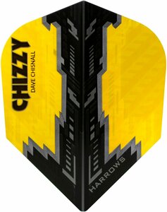 Harrows Dave Chisnall Prime Chizzy Yellow Black flights