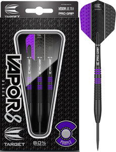 Target Vapor8 Black Purple steeltip dartpijlen kopen