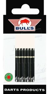Bull's In Between Nylon Ring shafts zwart - 5 pack