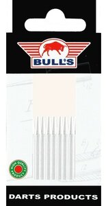 Bull's Short Aluminium shafts zilver - 5 pack