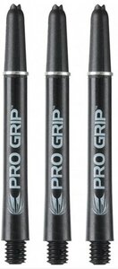 Target Pro Grip Medium Nylon Ring shafts zwart - 10 pack