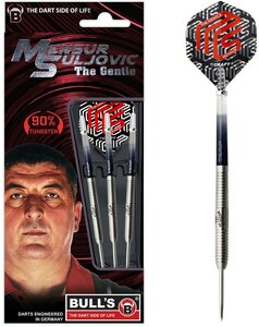 Bull's Mensur Suljovic 90% tungsten steeltip dartpijlen