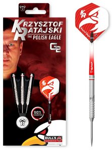 Bull's Germany Krzysztof Ratajski G2 90% steeltip dartpijlen
