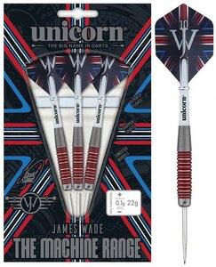 Unicorn James Wade The Machine Range 90% steeltip dartpijlen