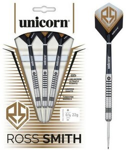 Unicorn Ross Smith 80% steeltip dartpijlen