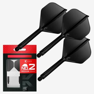 Target Target K-Flex Flight System No.2 Medium zwart