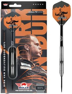 Bull's Dirk van Duijvenbode 90% steeltip dartpijlen
