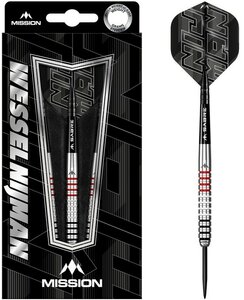 Mission Wessel Nijman 95% steeltip dartpijlen