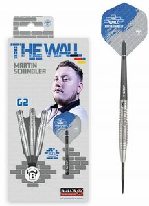 Bull's Germany Martin Schindler G2 90% tungsten steeltip dartpijlen