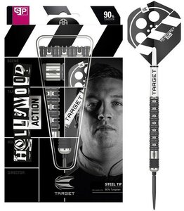 Target Chris Dobey Hollywood Action 90% Swiss Point steeltip dartpijlen