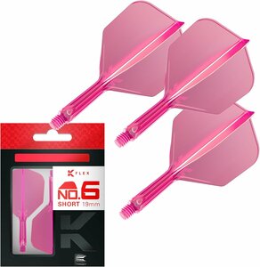 Target Target K-Flex Flight System No.6 Short Neon roze