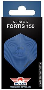 Bull's Fortis 150 blauw No.2 flights - 5-pack