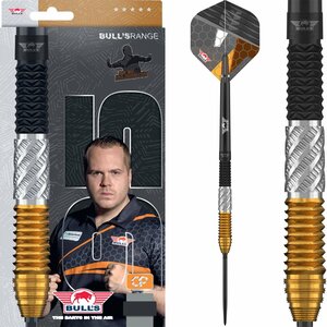 Bull's Dirk van Duijvenbode CP 95% steeltip dartpijlen