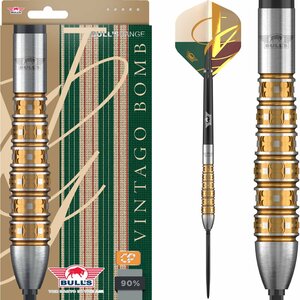 Bull's Vintago Bomb CP Steeltip 90% steeltip dartpijlen